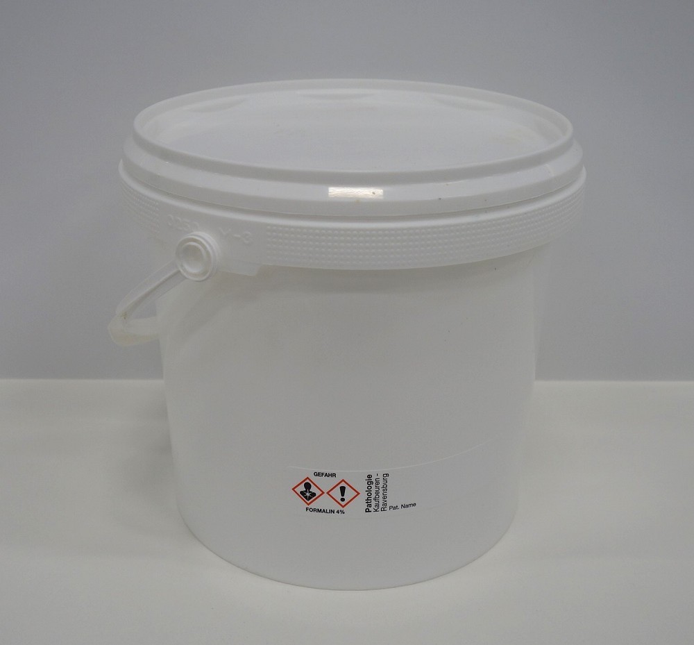 Eimer 2,5 Liter leer