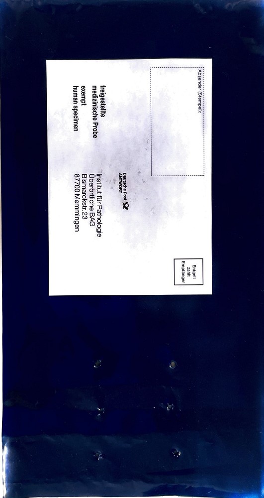 Versandtasche Memmingen klein für Postversand