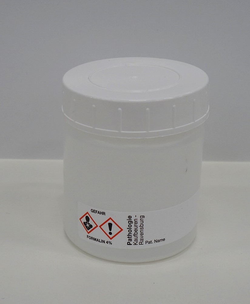 Gefäß 250 ml leer